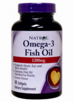 Omega -3 Fish Oil 1200 mg (60 softgel)